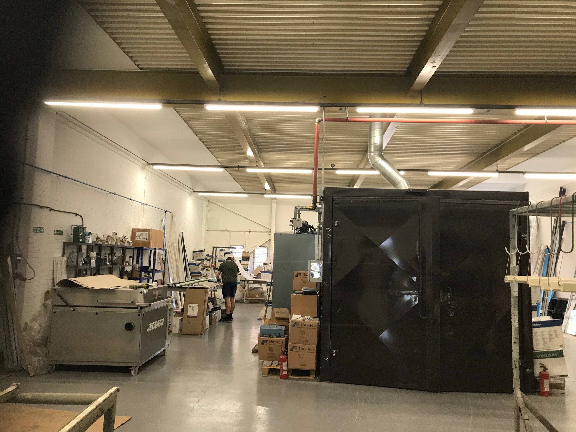 Specialised Powder Coating Unit