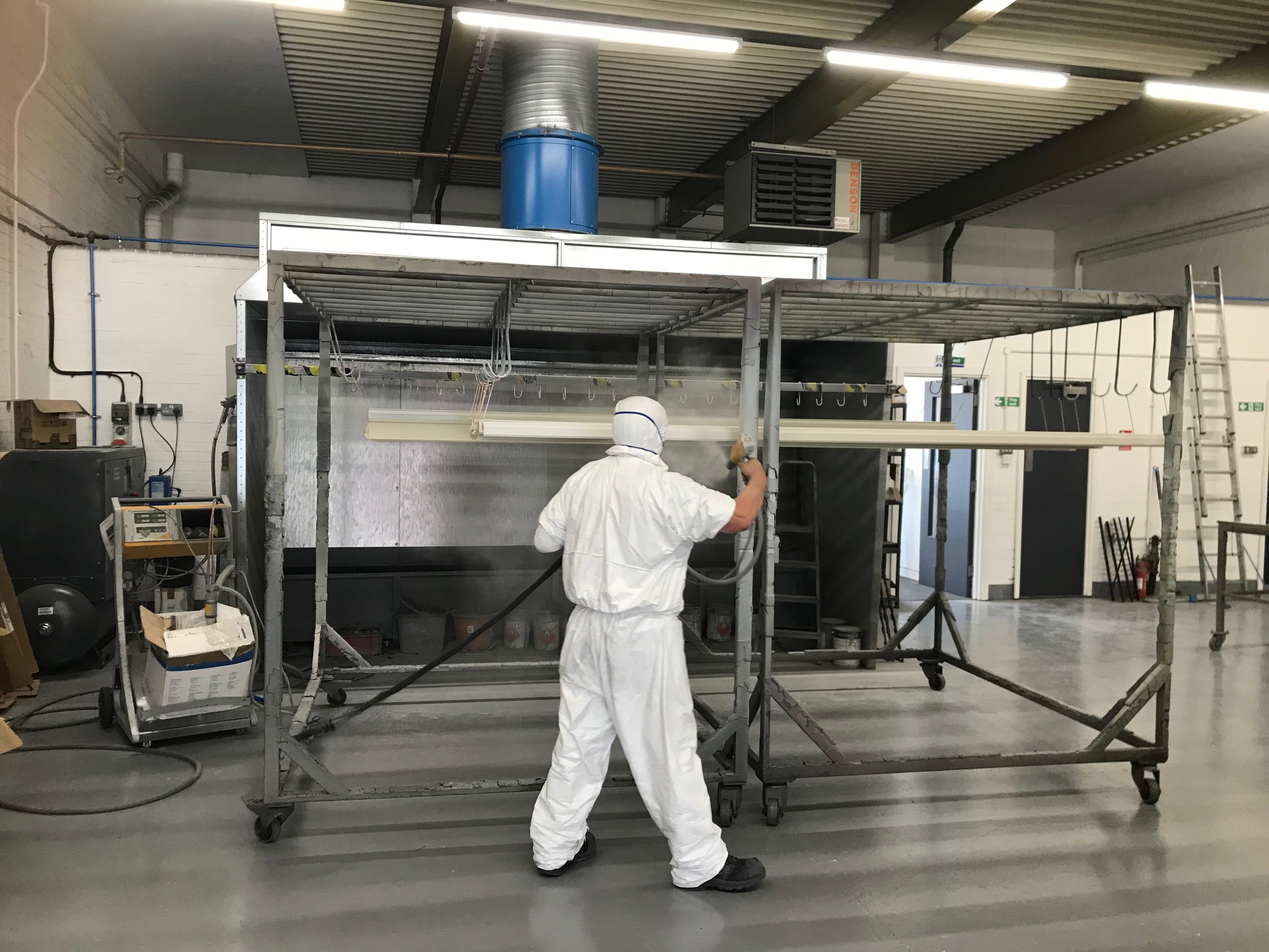 MJM Powder Coating Unit