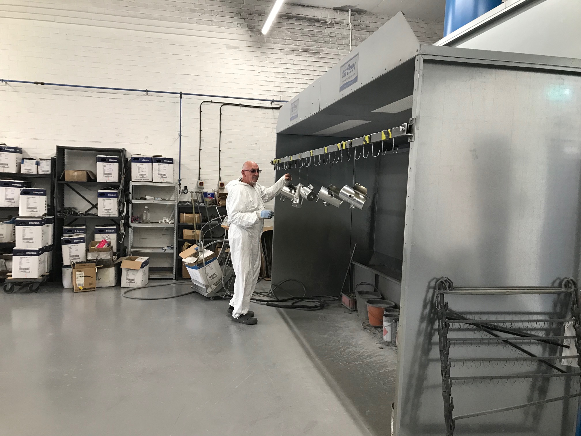 MJM Powder Coating Office Interior